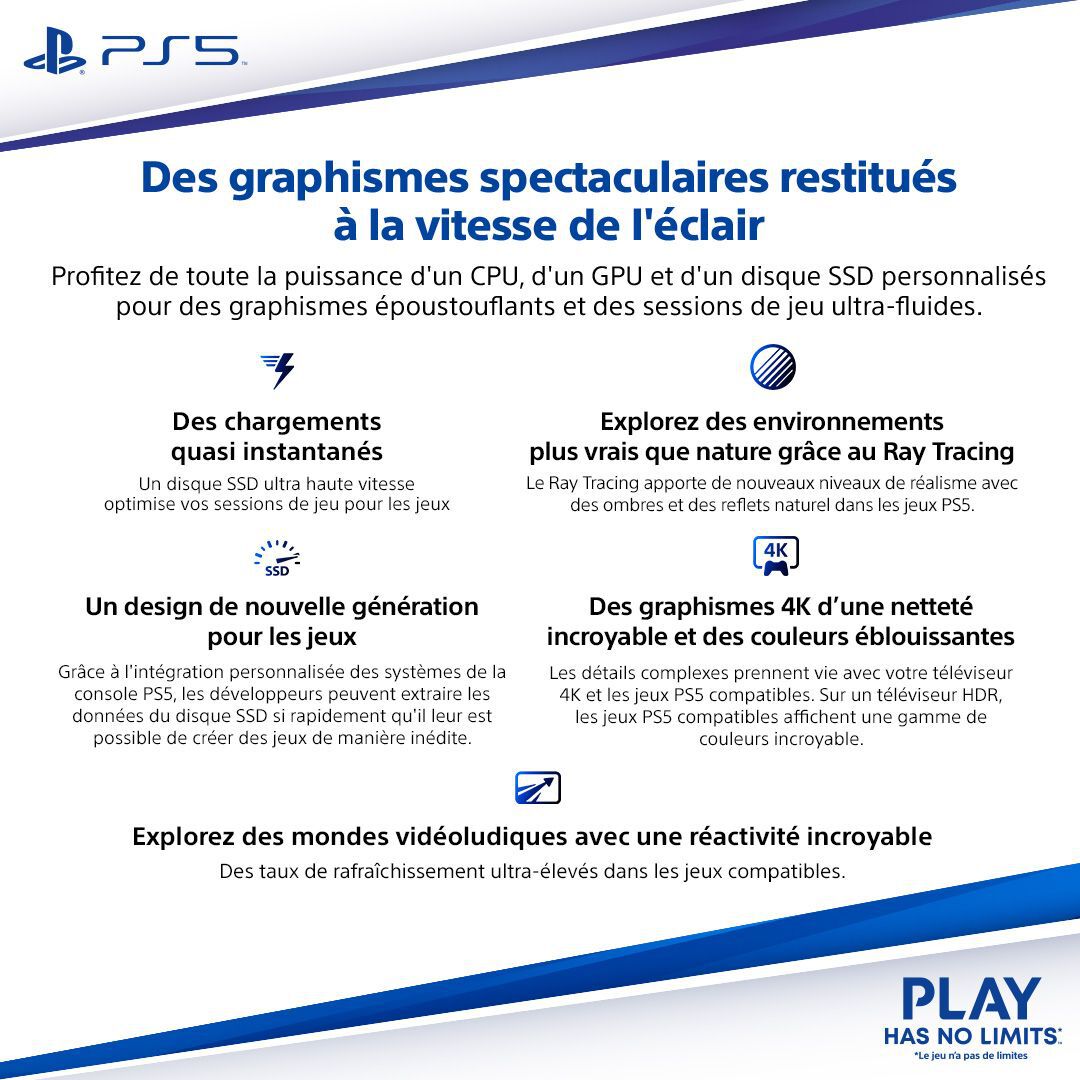 Playstation 5 (modèle Slim- Chassis E) thumb 5