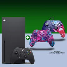 Pack Xbox Series X et une deuxième manette (au choix)