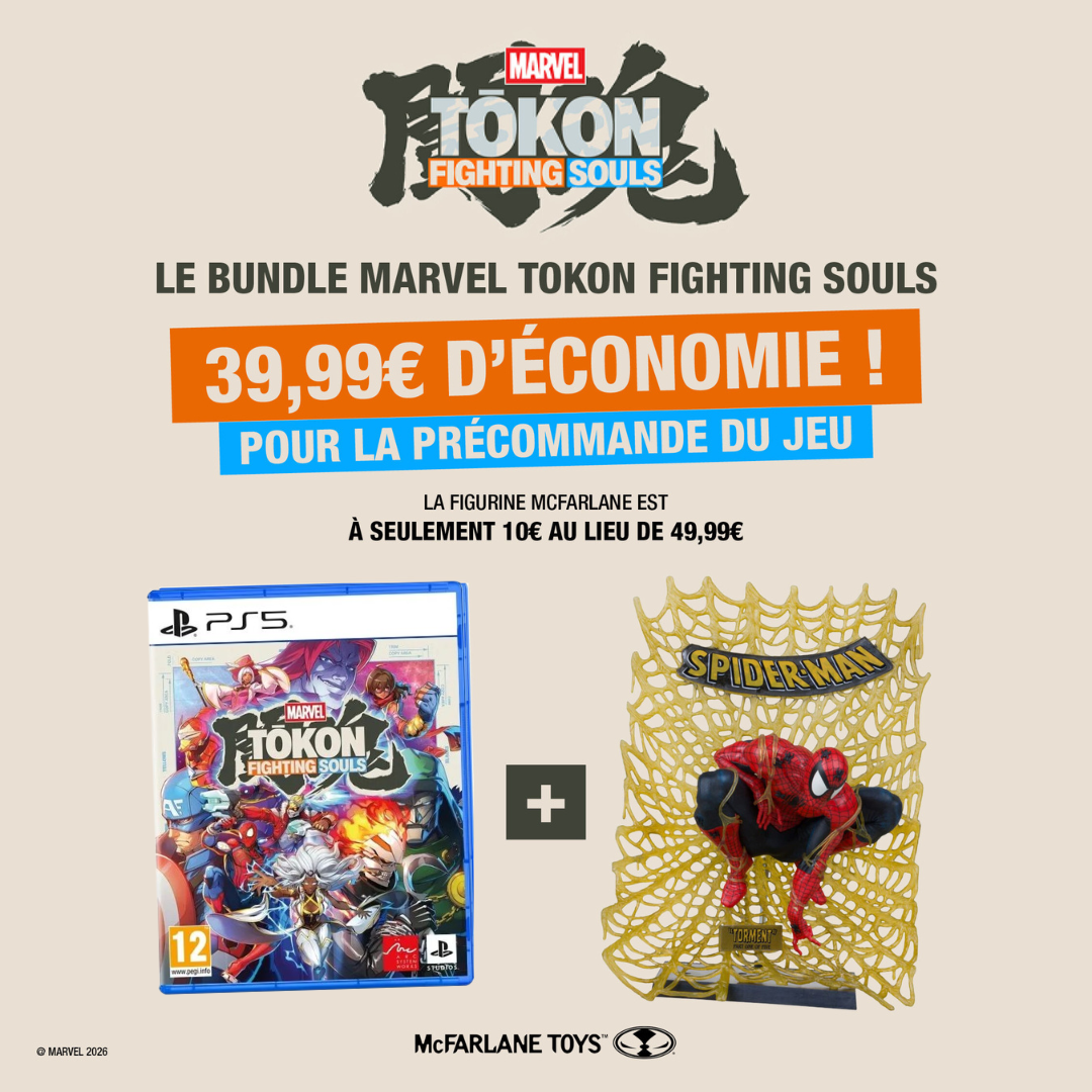 Bundle Jeu Marvel Tokon + Figurine Mcfarlane | Spider-man thumb 0