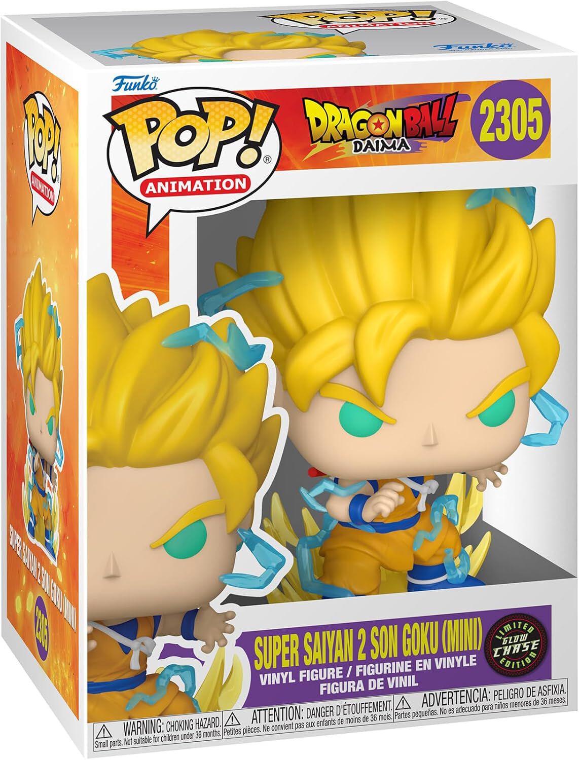 Figurine Funko Pop!  - Dragon Ball Daima - Super Sayan Son Goku Avec Chance De C