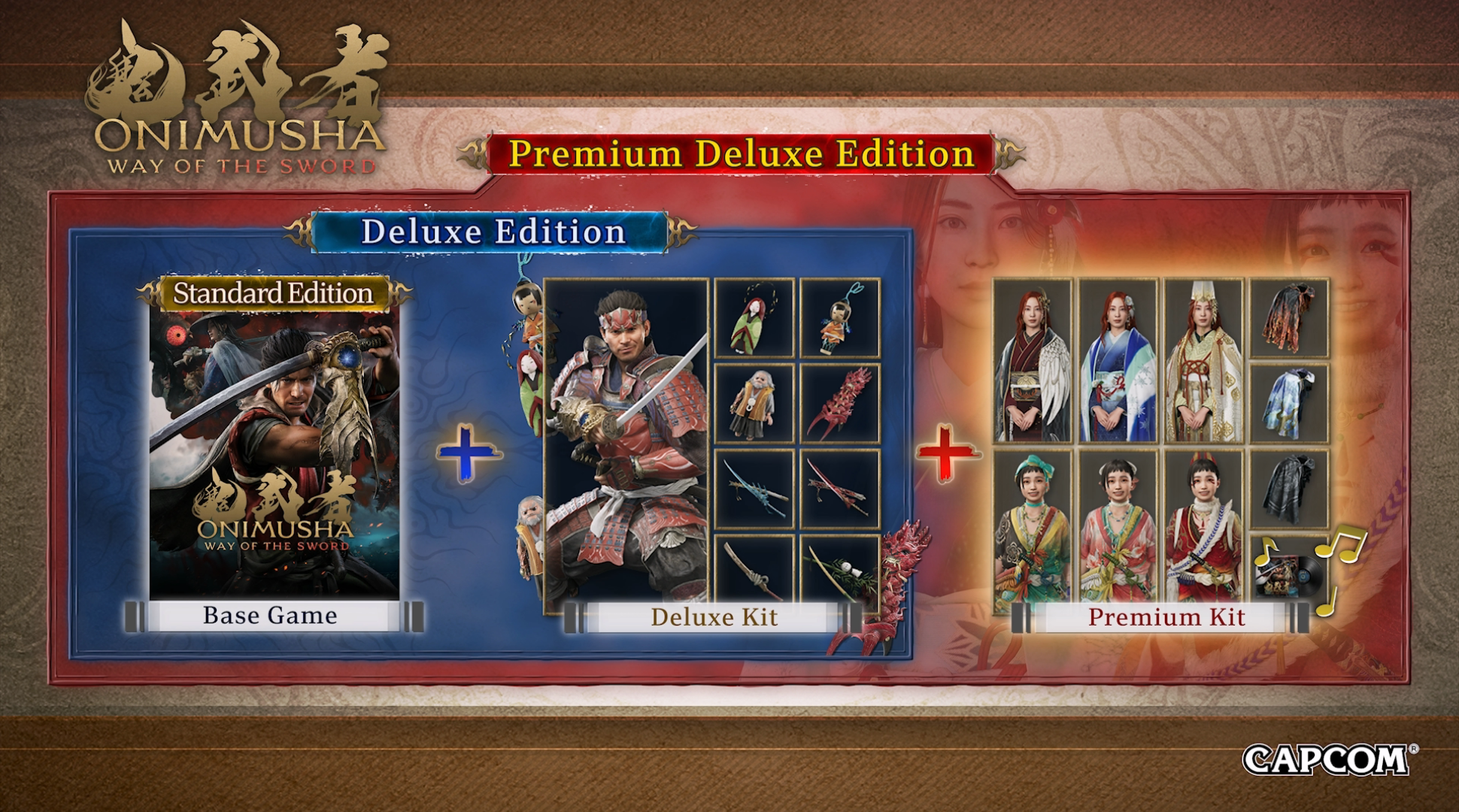 Onimusha Way Of The Sword Premium Deluxe Steelbook Edition (exclusivité Microman