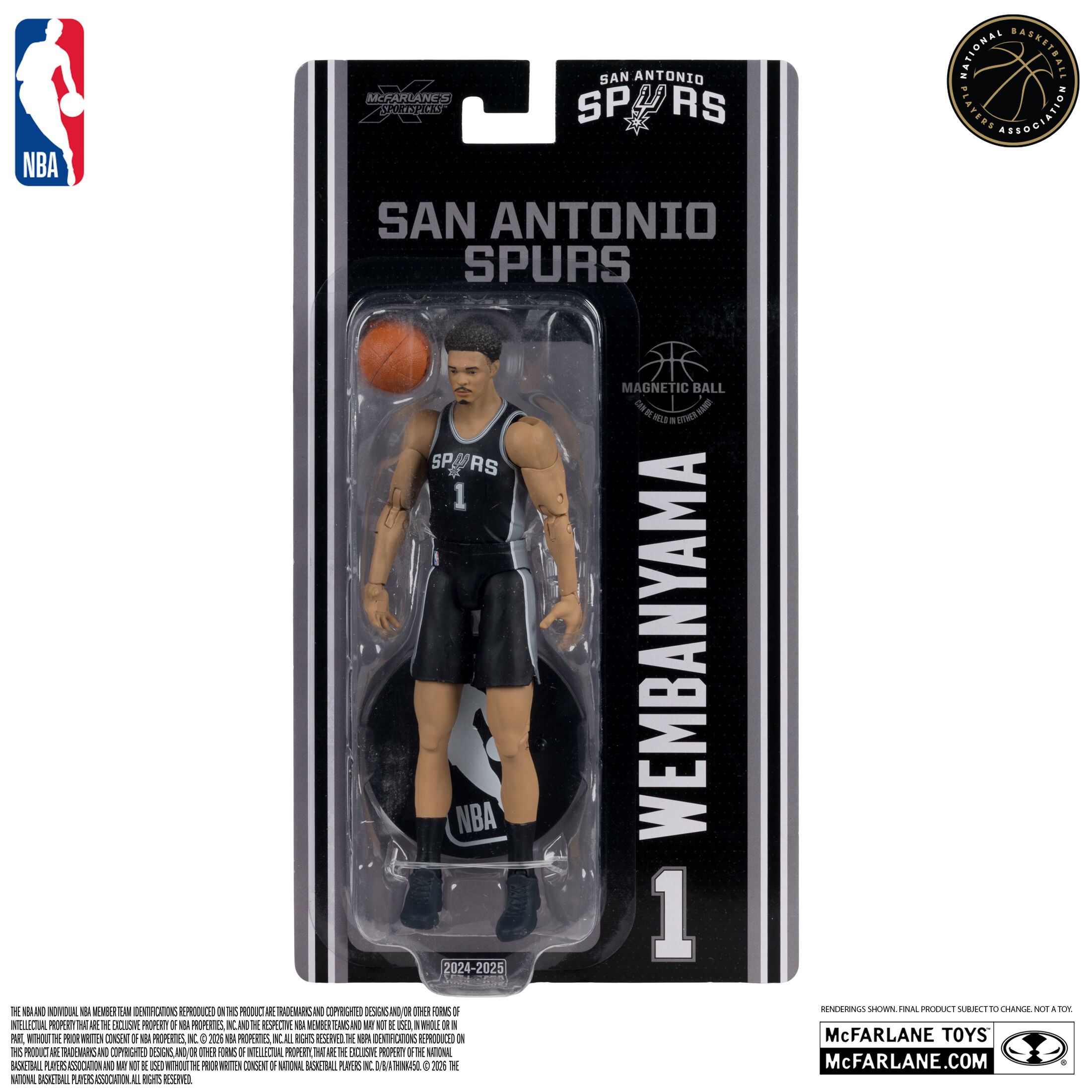 Figurine | Victor Wembanyama (san Antonio Spurs) |  NBA Articulated Figures thumb 6