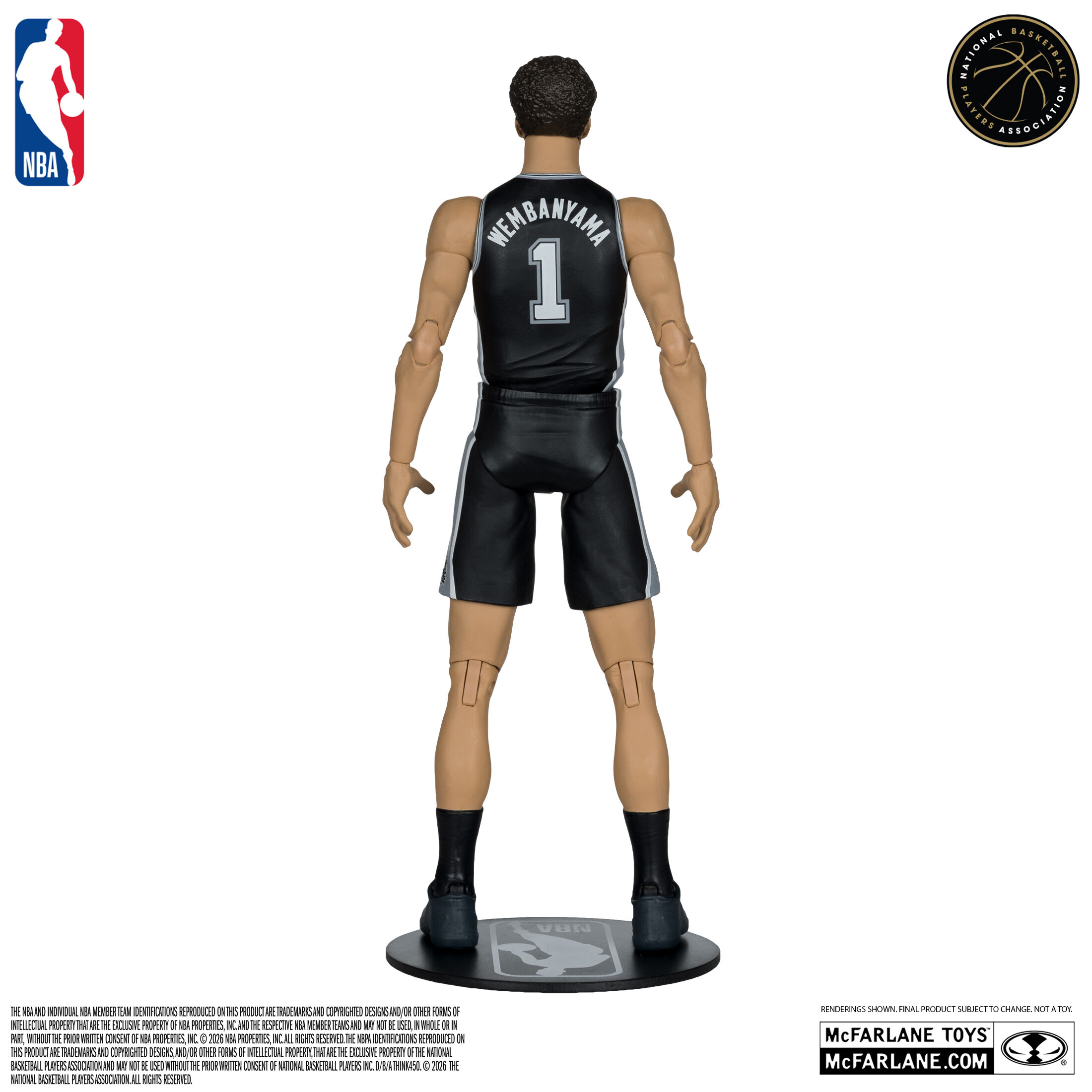 Figurine | Victor Wembanyama (san Antonio Spurs) |  NBA Articulated Figures thumb 5