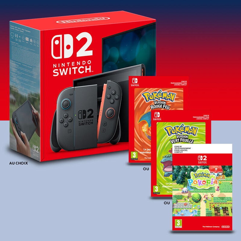 Pack Nintendo Switch 2 + Jeu Pokémon numérique (au choix) thumb 0