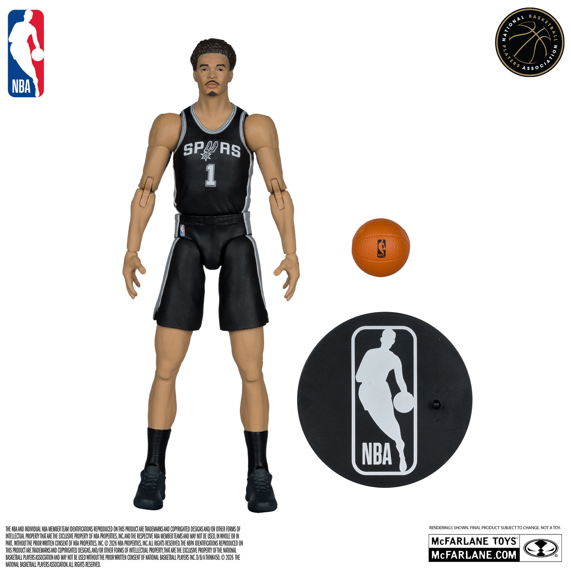 Figurine | Victor Wembanyama (san Antonio Spurs) |  NBA Articulated Figures