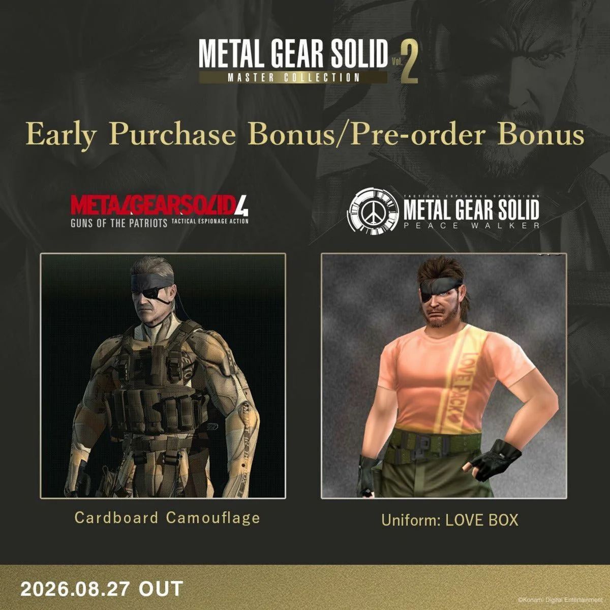 Metal Gear Solid Master Collection Vol.2 D1 thumb 2