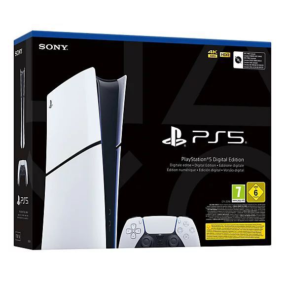 PlayStation 5 (modèle Slim) | édition numérique (Chassis E) thumb 5