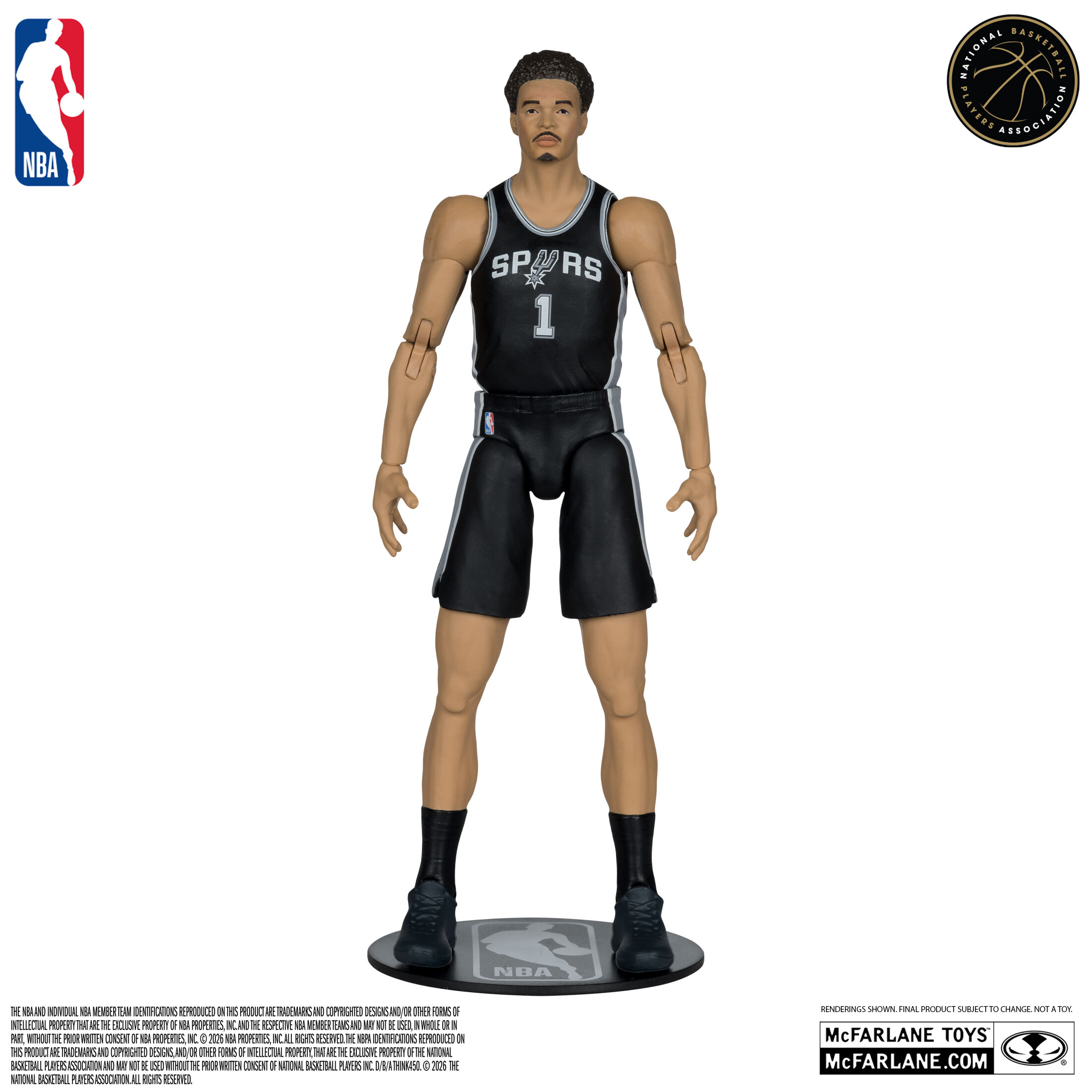 Figurine | Victor Wembanyama (san Antonio Spurs) |  NBA Articulated Figures thumb 4