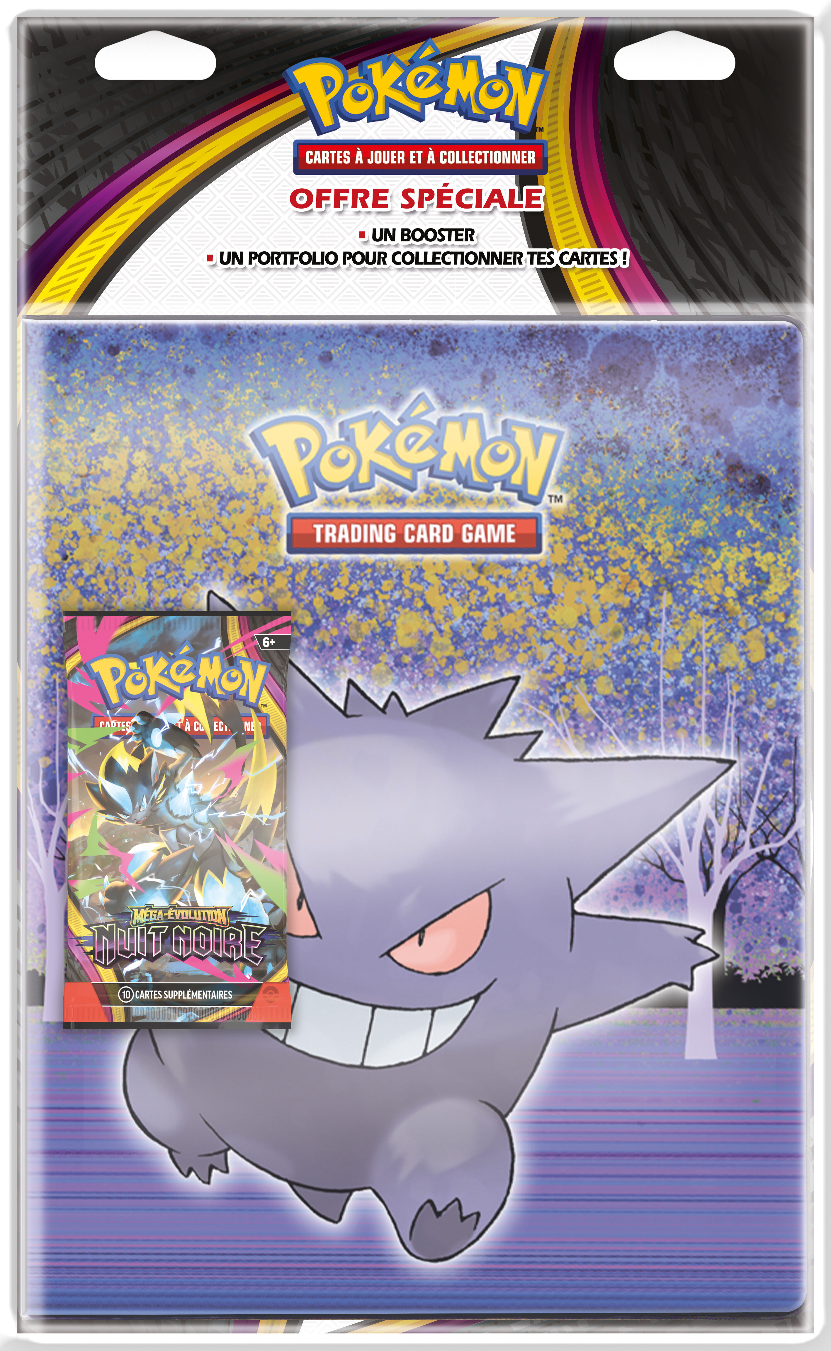 Pack Portfolio   Boosters - Pokemon - Me 05 Nuit Noire