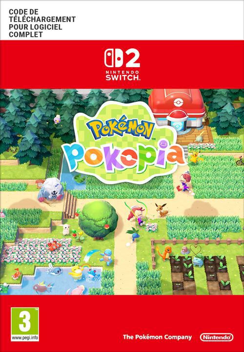 Pack Nintendo Switch 2 + Jeu Pokémon numérique (au choix)