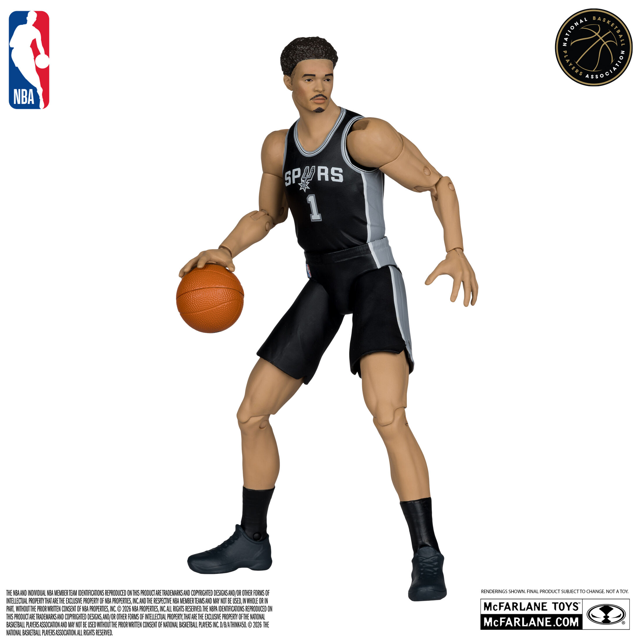 Figurine | Victor Wembanyama (san Antonio Spurs) |  NBA Articulated Figures thumb 0