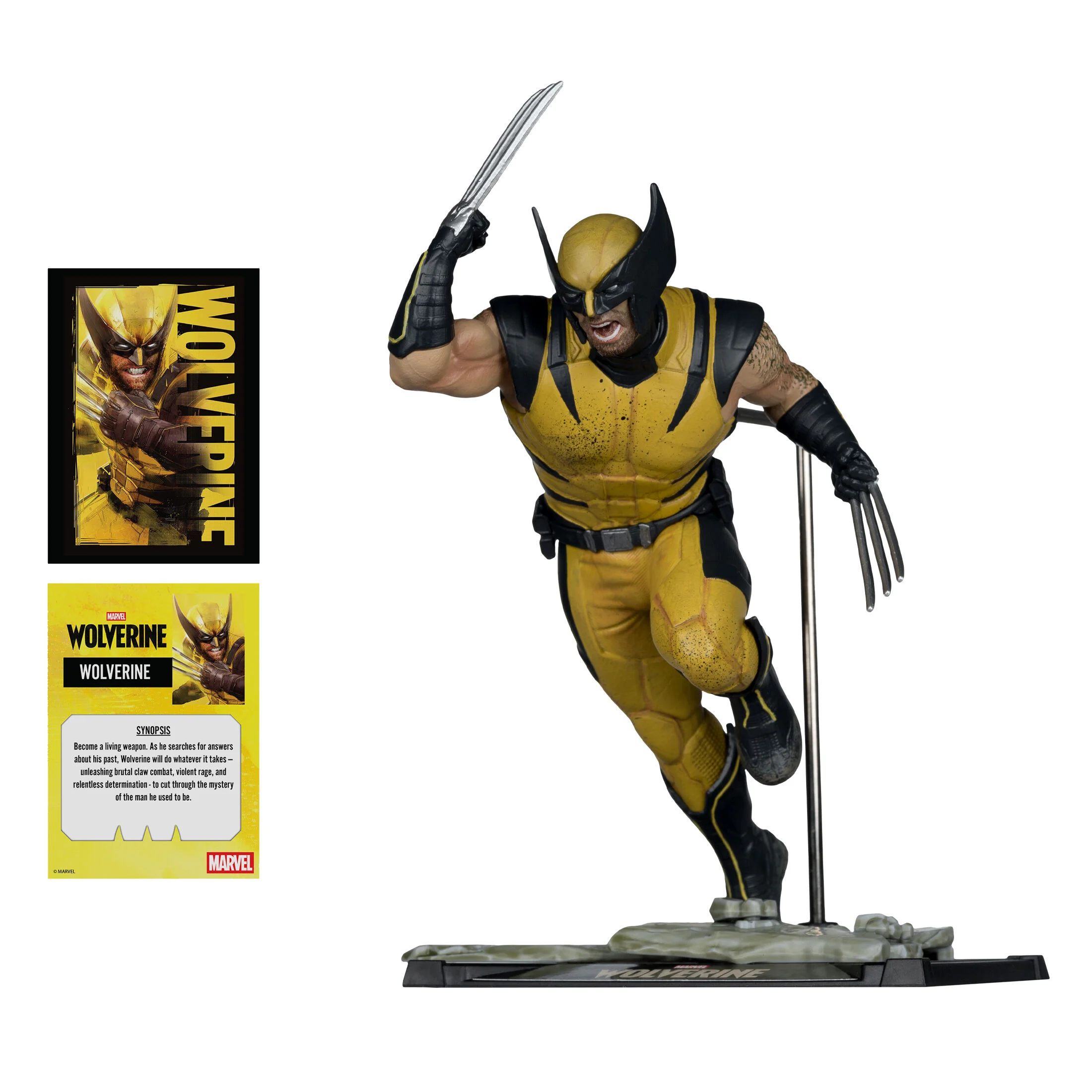 Statue | Wolverine (wolverine Game) 18cm | Marvel | Mcfarlane Toys Gold Label